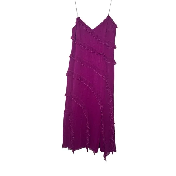 strapless open back dress Senora High Low Gown